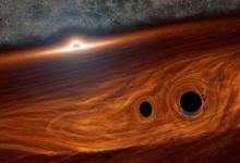 科学家推测黑洞合并可以产生光