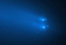 哈勃太空望远镜捕捉到彗星C2019Y4破裂的图像