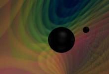 科学家从首次观察到的不同质量的双黑洞合并中捕获信号