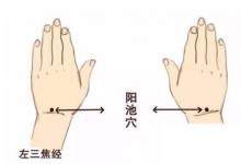 日常生活：阳池穴穴位位置图及作用