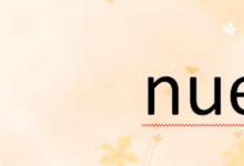 日常生活：nue的拼音是什么字