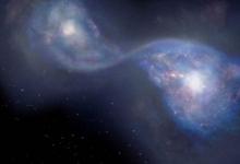 ALMA望远镜发现有史以来最古老的合并星系