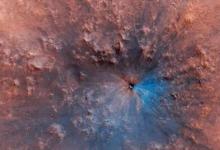 MRO发现了一个新的火星陨石撞击坑