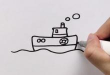 如何画简单的大海简笔画？