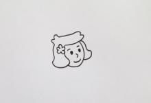 两人打羽毛球如何画简笔画
