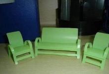 小学生手工塑料瓶手工小椅子