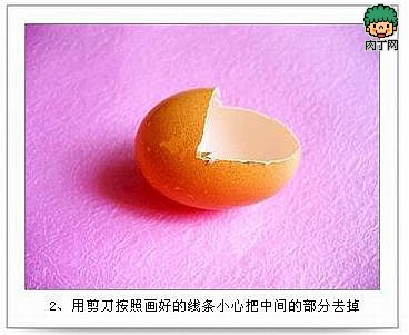 蛋壳手工：可爱的首饰盒