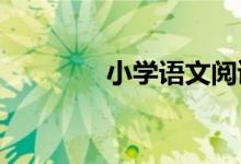 小学语文阅读理解答题技巧