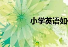 小学英语如何进行英标学习