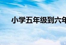 小学五年级到六年级如何提高学习成绩