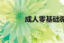 成人零基础循序渐进地学英语