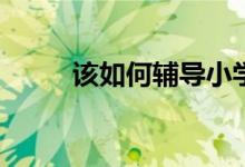 该如何辅导小学生的英语水平呢？