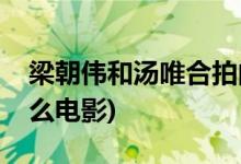 梁朝伟和汤唯合拍的电影(汤唯梁朝伟演的什么电影)