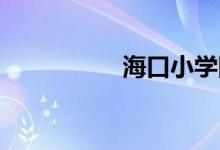 海口小学网上怎么报名