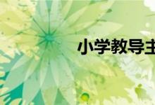 小学教导主任竞聘演讲稿