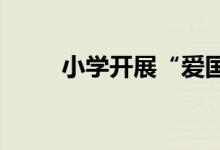 小学开展“爱国卫生运动”倡议书