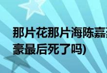 那片花那片海陈嘉豪结局(那片花那片海陈嘉豪最后死了吗)