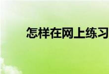 怎样在网上练习写英语作文并修改？
