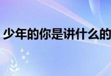 少年的你是讲什么的(少年的你主要剧情介绍)