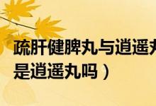 疏肝健脾丸与逍遥丸的功效区别（疏肝健脾丸是逍遥丸吗）