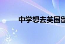 中学想去英国留学,应该怎么申请？