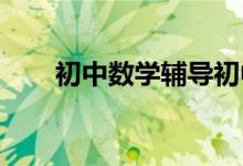 初中数学辅导初中数学辅导注意事项