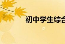 初中学生综合素质表怎么填写