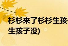 杉杉来了杉杉生孩子是第几集(杉杉来了杉杉生孩子没)