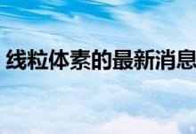 线粒体素的最新消息（美国线粒体素怎么样）