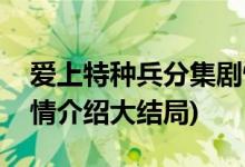 爱上特种兵分集剧情介绍(爱上特种兵分集剧情介绍大结局)