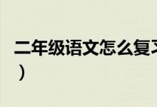 二年级语文怎么复习呢（二年级语文怎么复习）