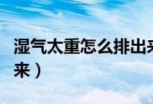 湿气太重怎么排出来视频(湿气太重怎么排出来)