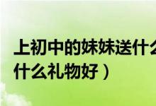 上初中的妹妹送什么礼物合适（送初一的妹妹什么礼物好）