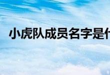 小虎队成员名字是什么(小虎队成员名字是)