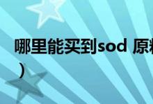 哪里能买到sod 原粒人参糖（sod人参糖作用）