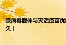腺病毒载体与灭活疫苗优缺点(腺病毒载体疫苗可以保护多久)