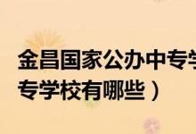 金昌国家公办中专学校有哪些（金昌最好的中专学校有哪些）