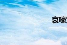 哀嚎双语例句