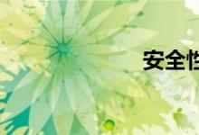 安全性双语例句