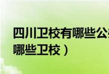 四川卫校有哪些公办学校（2022年四川都有哪些卫校）