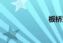 板桥双语例句
