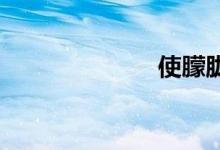 使朦胧双语例句