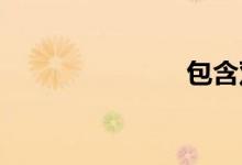 包含双语例句