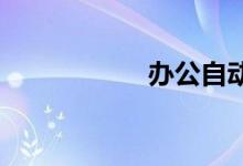 办公自动化双语例句