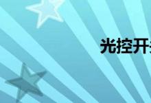 光控开关双语例句