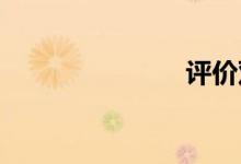 评价双语例句