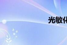 光敏化双语例句