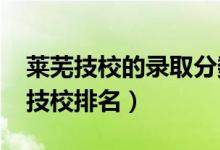 莱芜技校的录取分数线多少（2022莱芜十大技校排名）