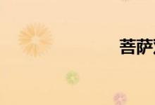 菩萨双语例句