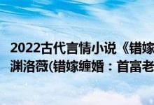 2022古代言情小说《错嫁缠婚：首富老公乖乖宠我！》傅沉渊洛薇(错嫁缠婚：首富老公乖乖宠我！全文阅读)
